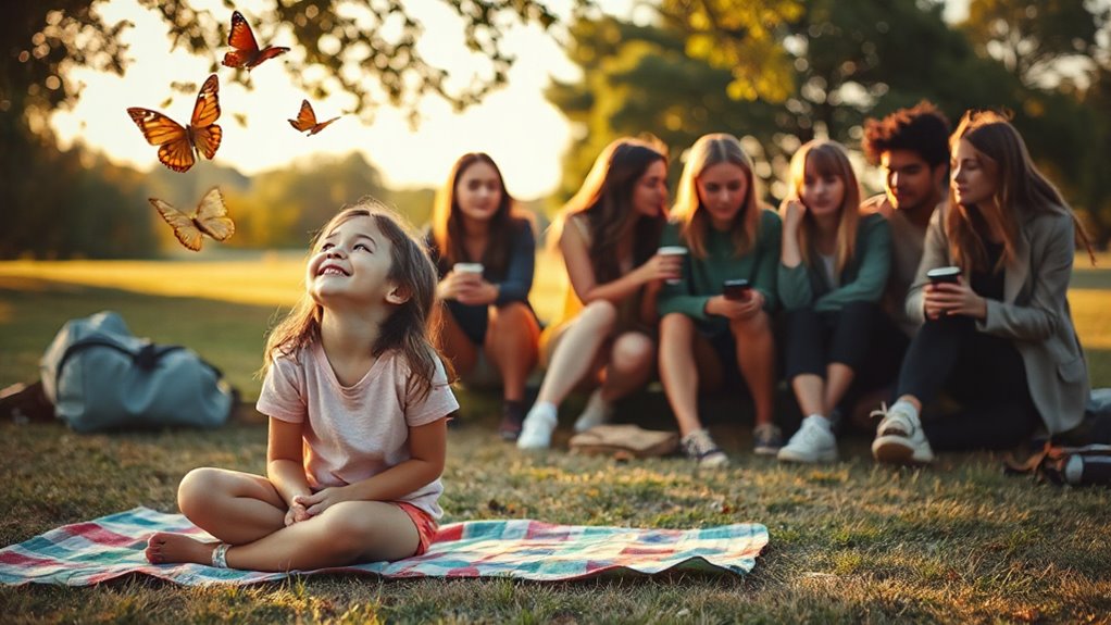 feeling different from peers