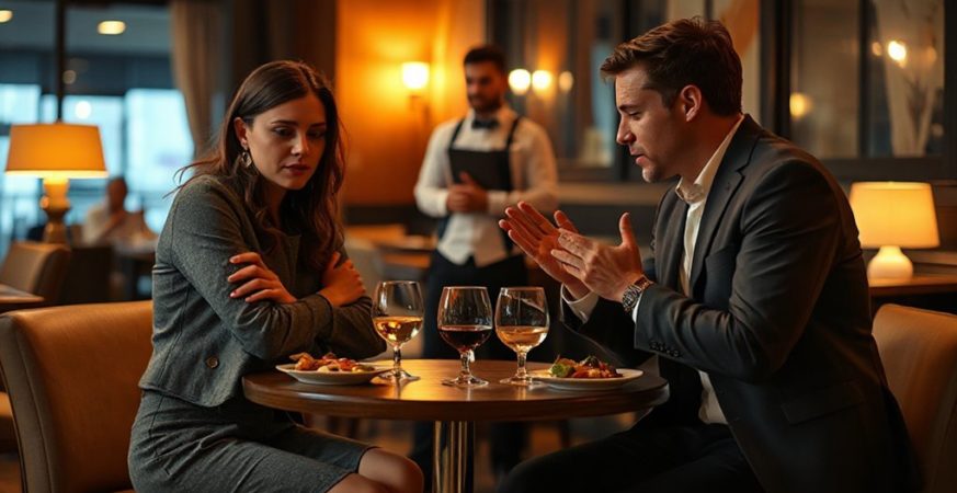 awkward silent first date habits