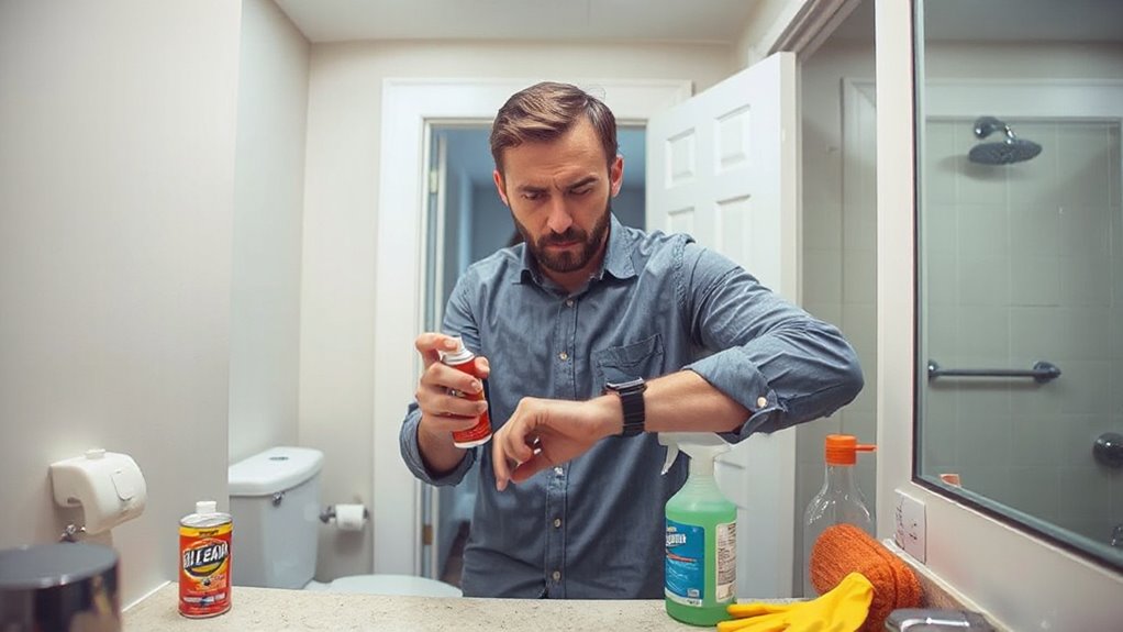 fix toilet and shower odors