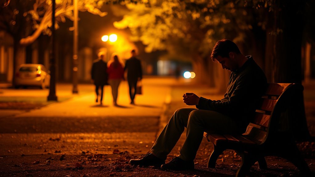 lingering pain of first breakup