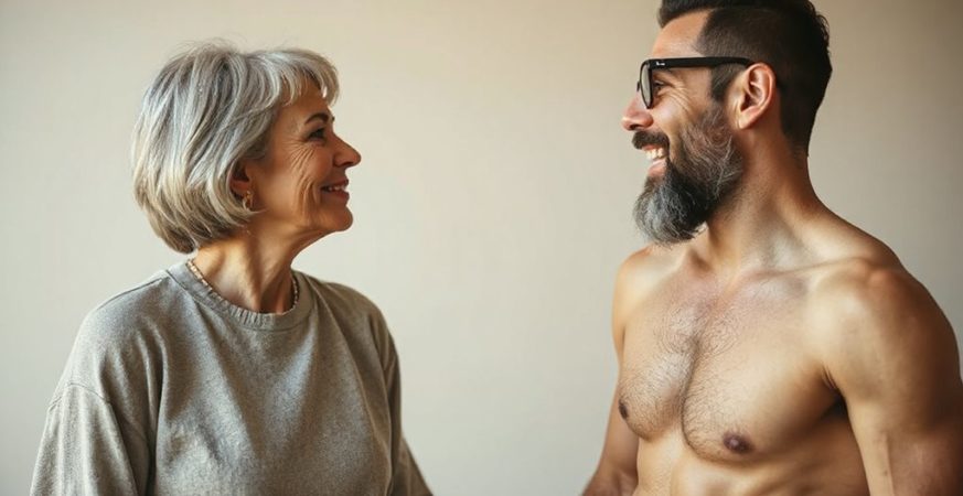 physical signals attract older women