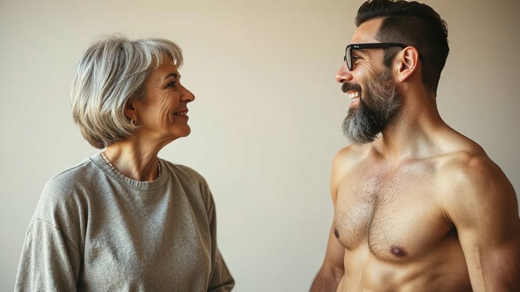 physical signals attract older women
