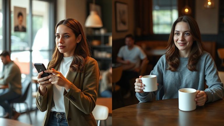 women approach or wait