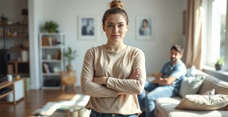 sudden assertiveness after cohabitation