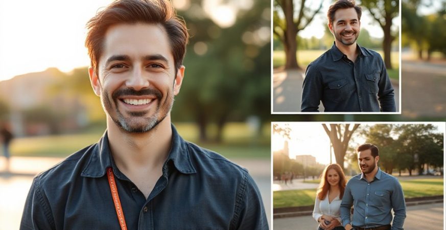 authentic varied confident photos