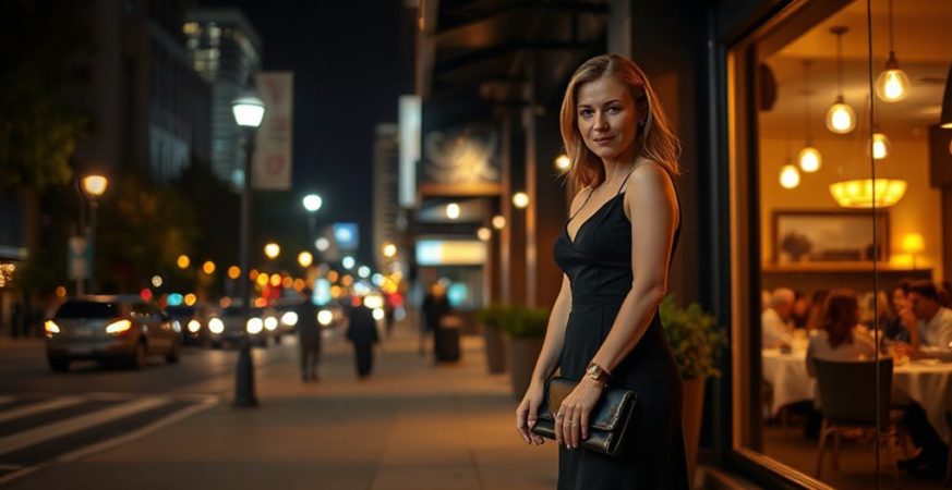 left after expensive dinner