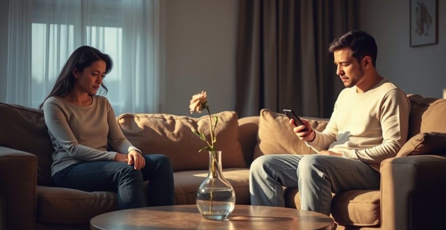 neglecting emotional connection and attention