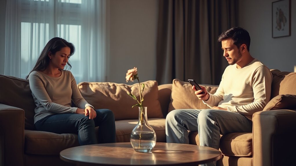 neglecting emotional connection and attention