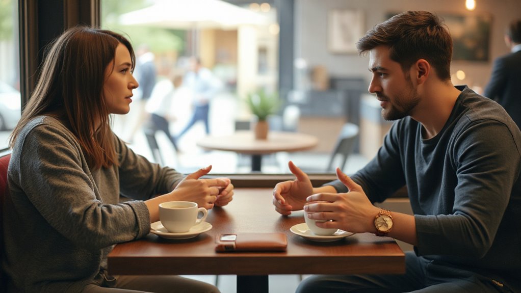 discussing finances on first date