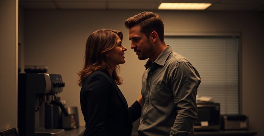 flirtation with committed coworker