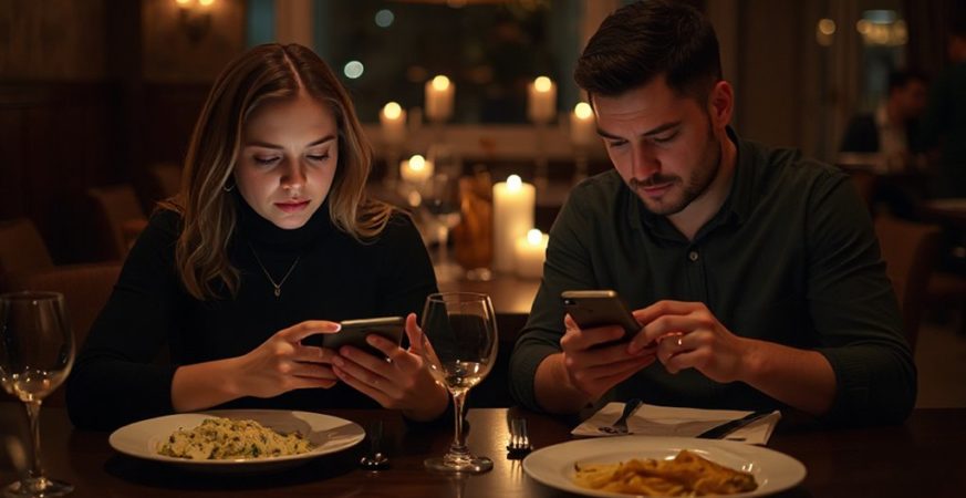 phones undermine face to face bonds