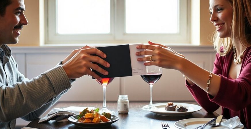 split the bill no awkwardness